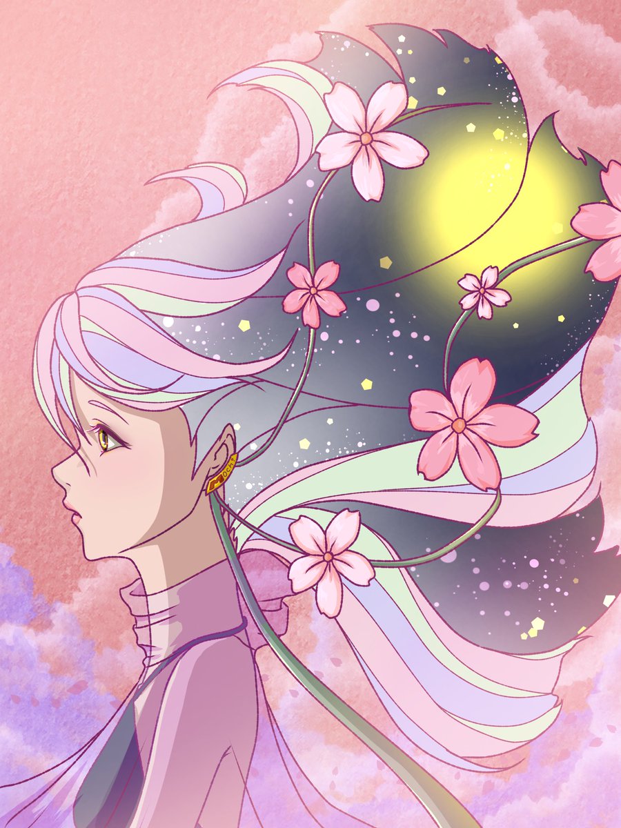 mochi_mochi_13_'s tweet photo. 花明かり

#イラスト
#アイビスペイント https://t.co/gpo62nuKTl