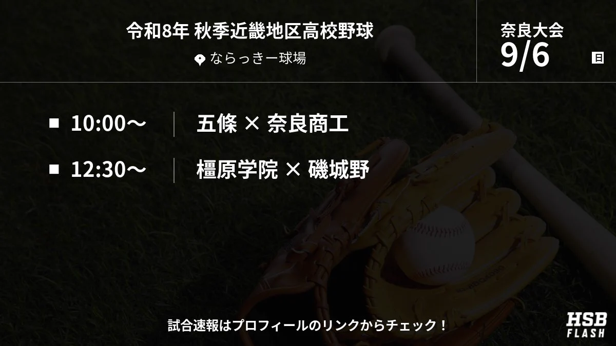 奈良 高校 野球 速報