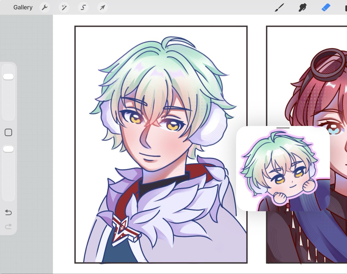 kayenawr's tweet photo. alyosha wip! https://t.co/AYxnewKVX3