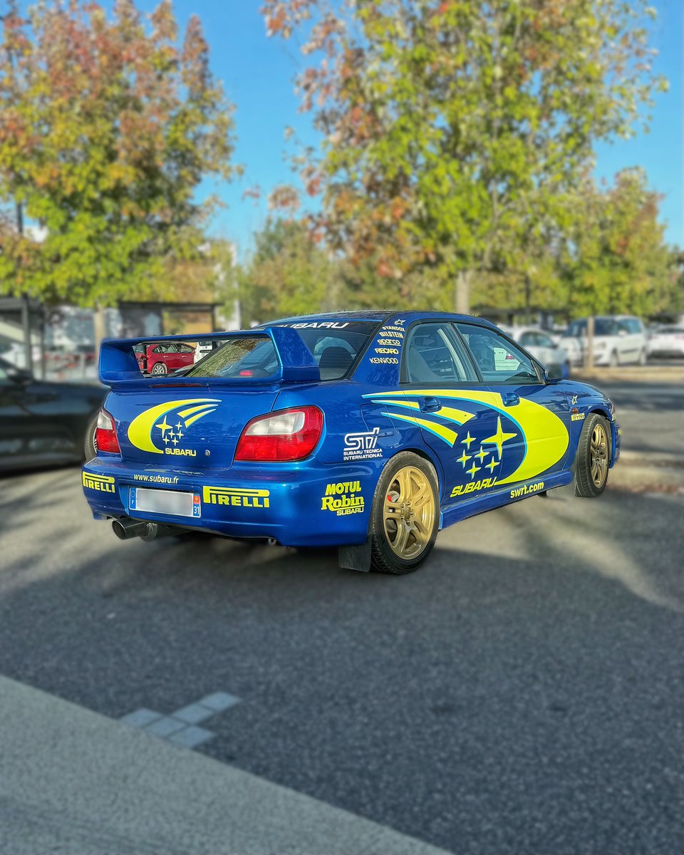 Jerem87twt's tweet photo. Je la prenais souvent dans Gran Turismo 3🥹 j’étais fan de cette bagnole ! Alors la voir sur un parking Intermarché en 2026 c’est ouf !🥹 #annees2000 #subaru #millennials #nostalgia #modzii https://t.co/uMa5Ep1SFJ