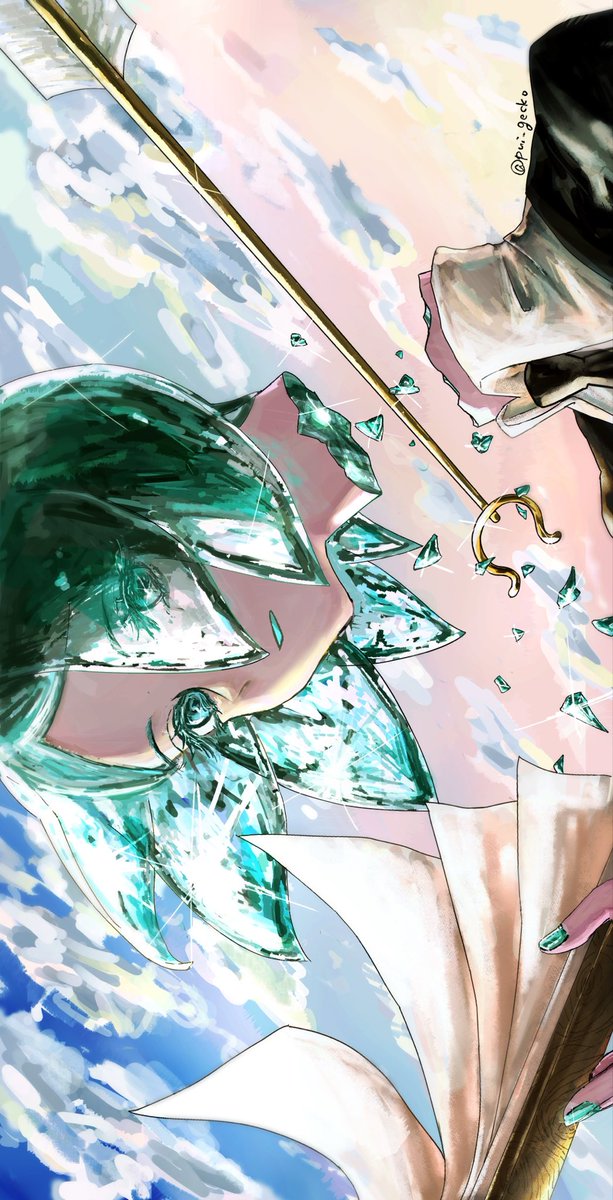 pui_gecko's tweet photo. #housekinokuni_fanart #宝石の国
割れ物 https://t.co/pxcn1IzHni