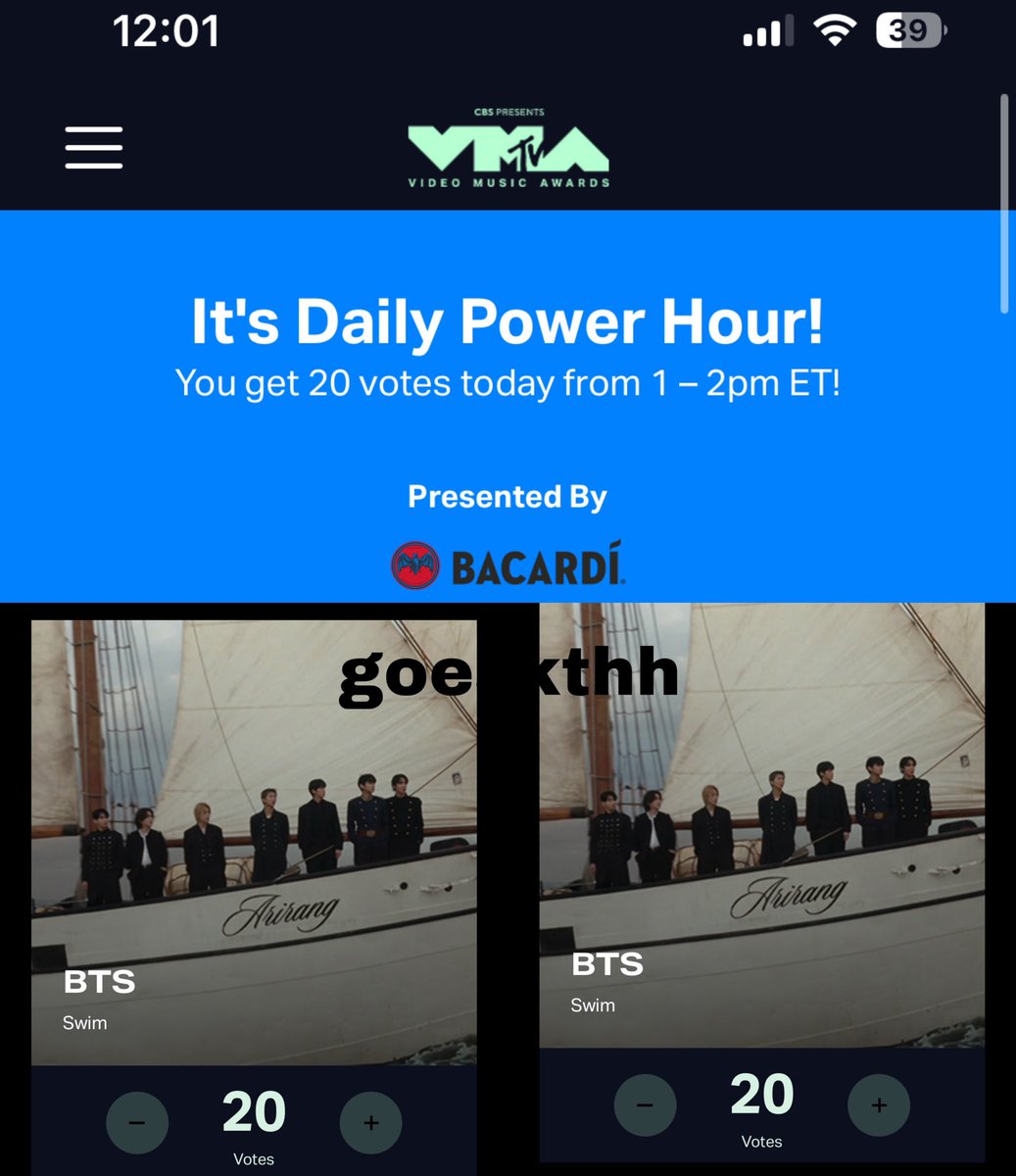 goeskthh's tweet photo. 🚨 DIFUNDAN MASIVAMENTE MORADAS! YA EMPEZÓ LA HORA DE VOTOS DOBLES! VAMOS POR ESOS TROFEOS PARA LOS TANNIES SI ES QUE LOS QUIEREN, NO DEJEN DE PARTICIPAR Y MOTIVAR!🙏🏻

¿Juntamos 50 ss de votos para #BTS? 🗣️🔥
🖇️: https://t.co/7OfC9yQEIQ

— COMENTA👇🏻

POWER HOUR ON VMAS FOR BTS 
VOTE FOR BTS BEST K-POP ON VMAS
VOTE FOR SWIM SONG OF THE YEAR ON VMAS
#VoteForBTSonVMAs
#VoteForSwimonVMAs