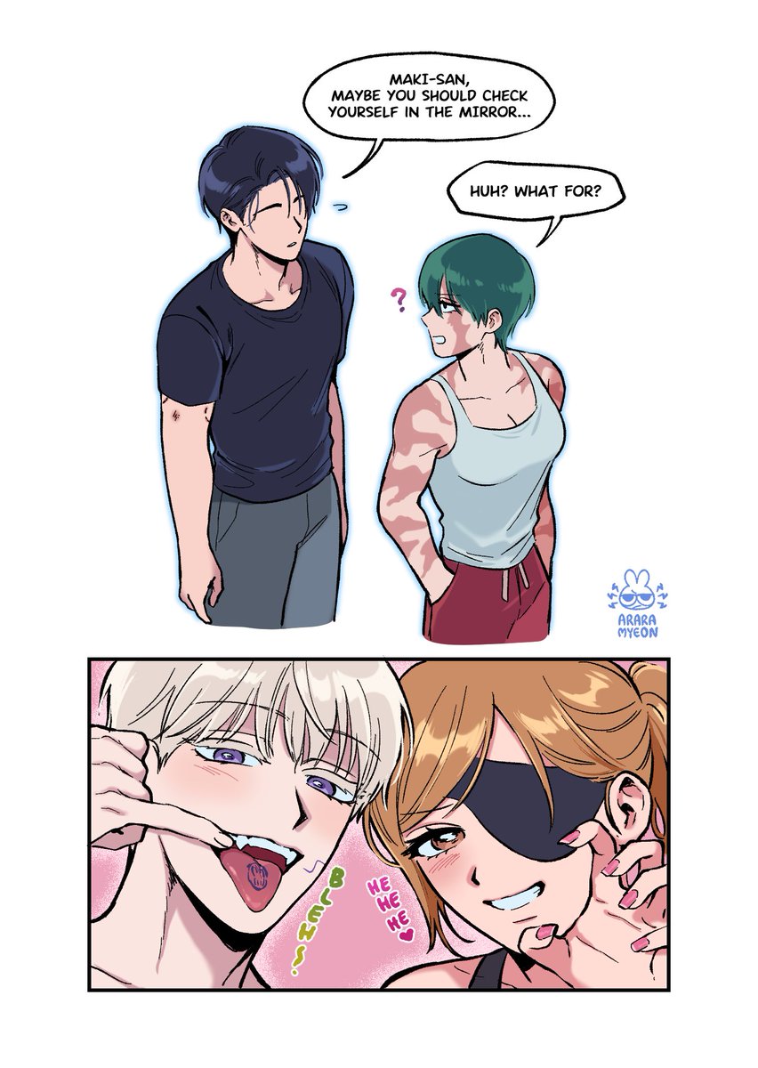 araramyeon's tweet photo. ottoge makinoba / nail scratches and bite marks https://t.co/Yf86s5ma6E