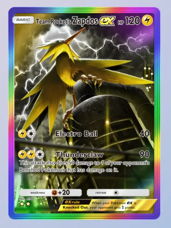 TheMakyokyo's tweet photo. ⚡️¡SORTEO EXPRESS TCGP!⚡️

Premio: Zapdos Rainbow (ENG)
Sponsor: @CardXLove

Para participar:
🥇Seguir a @TheMakyokyo
🥈Repostear este tweet
🥉Aceptar Disclaimers  

Ganador: Se anunciará el Lunes 7/9  (¡sorteo express!)

¡Suerte entrenadores! 🤩

#PokemonTCGPocket #TCGPocket https://t.co/7HpwfMBiN6