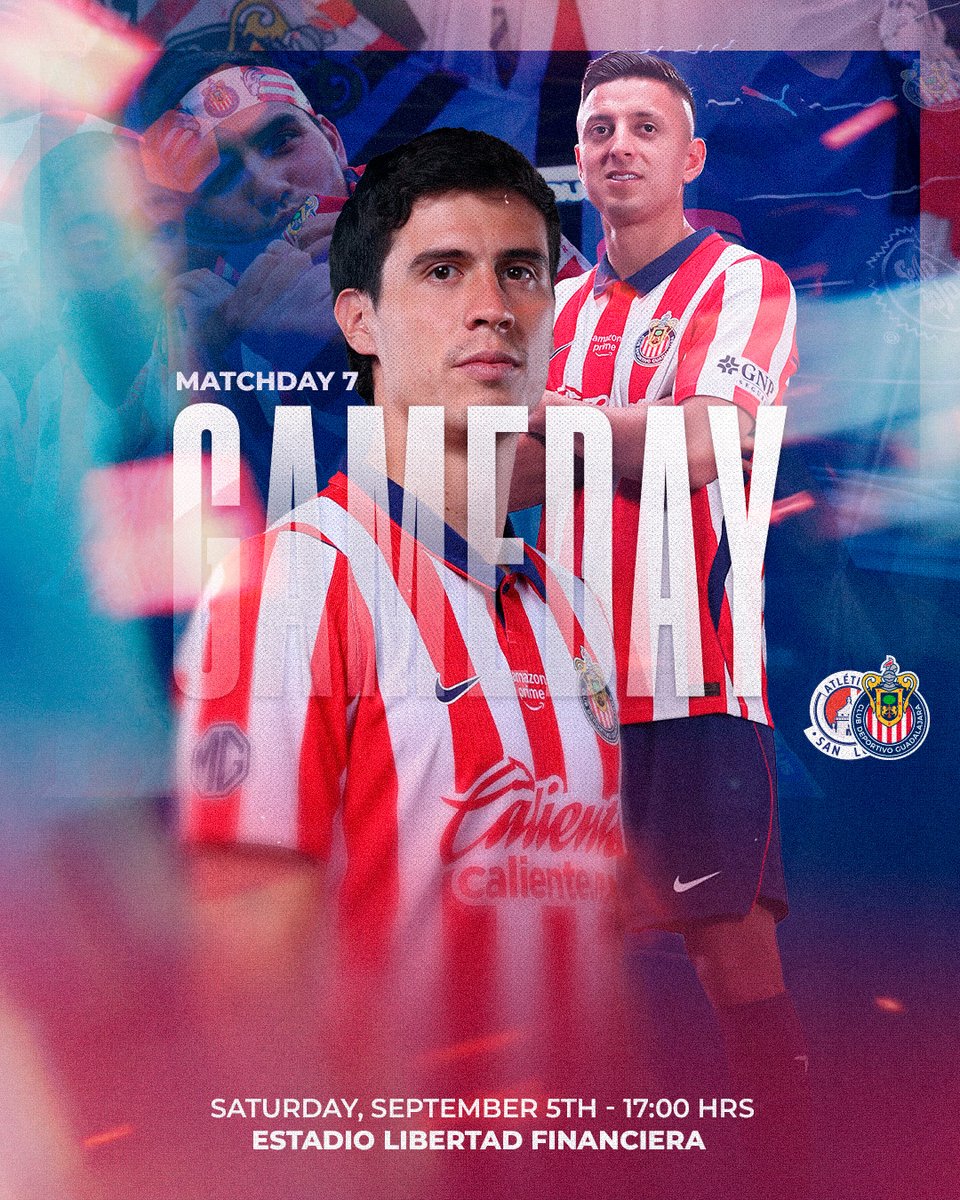 ChivasEN_'s tweet photo. 🔜 GAAAAAMEDAAAAAY IN SAN LUIS! 🔴⚪️

El Rebaño is back on the road with confidence high and the team pushing to keep its strong start rolling. 3️⃣ points are up for grabs… let’s go get them! 😤

🇫🇷 VAMOS, REBAÑO! 🐐 https://t.co/c5nOs98mCn