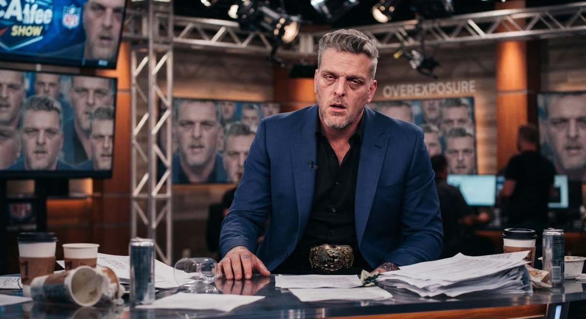 FarmSysChrons's tweet photo. #pattmcafee has been pushed so damn hard by @espn that I swear one of two things is true…1) he met the devil and sold his soul for his fame! Or he has pics of #bobiger doing blow off the back of Minnie Mouse’s head! My god quit pushing him, I declare that he will be the death of @ESPNCFB #enoughisenough #pullinthereins that being said, if they are gonna give him the stage, I don’t blame him for dancing! BTW, I think it’s the second one!