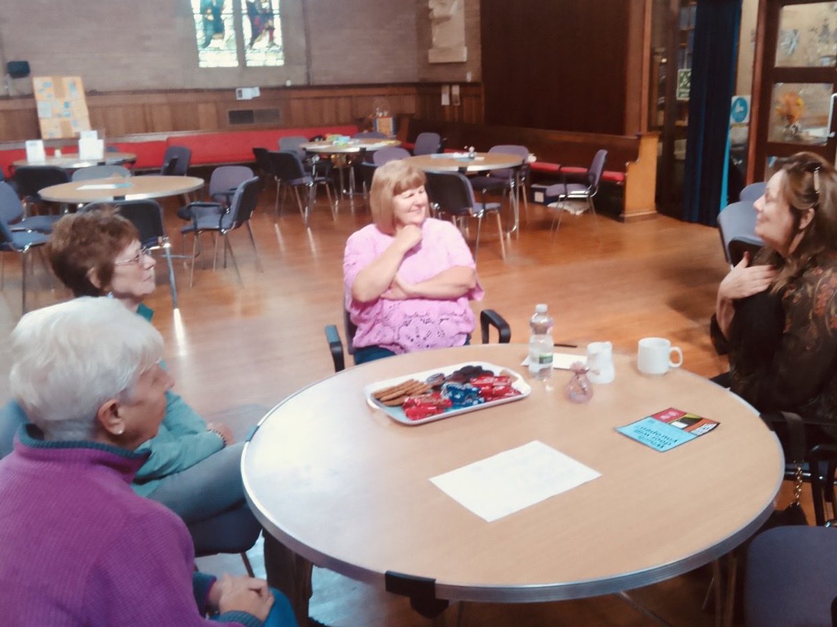 Alison_S_Taylor's tweet photo. Tea, biscuits,great conversations with some of the elders & leadership team at #InchinnanParishChurch
today during #RenfrewshireOpenDoors2026
The lovely ladies fondly remembered the late Rev. Douglas Alexander who preached in nearby #Bishopton & father of @D_G_Alexander https://t.co/5SxPeSu1H4