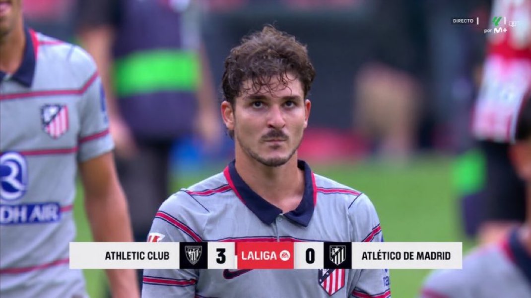 KalshiFC's tweet photo. 🚨😳| Julian Alvarez after Atletico lost 3-0 against Athletic Bilbao. https://t.co/lYclyPBSKH