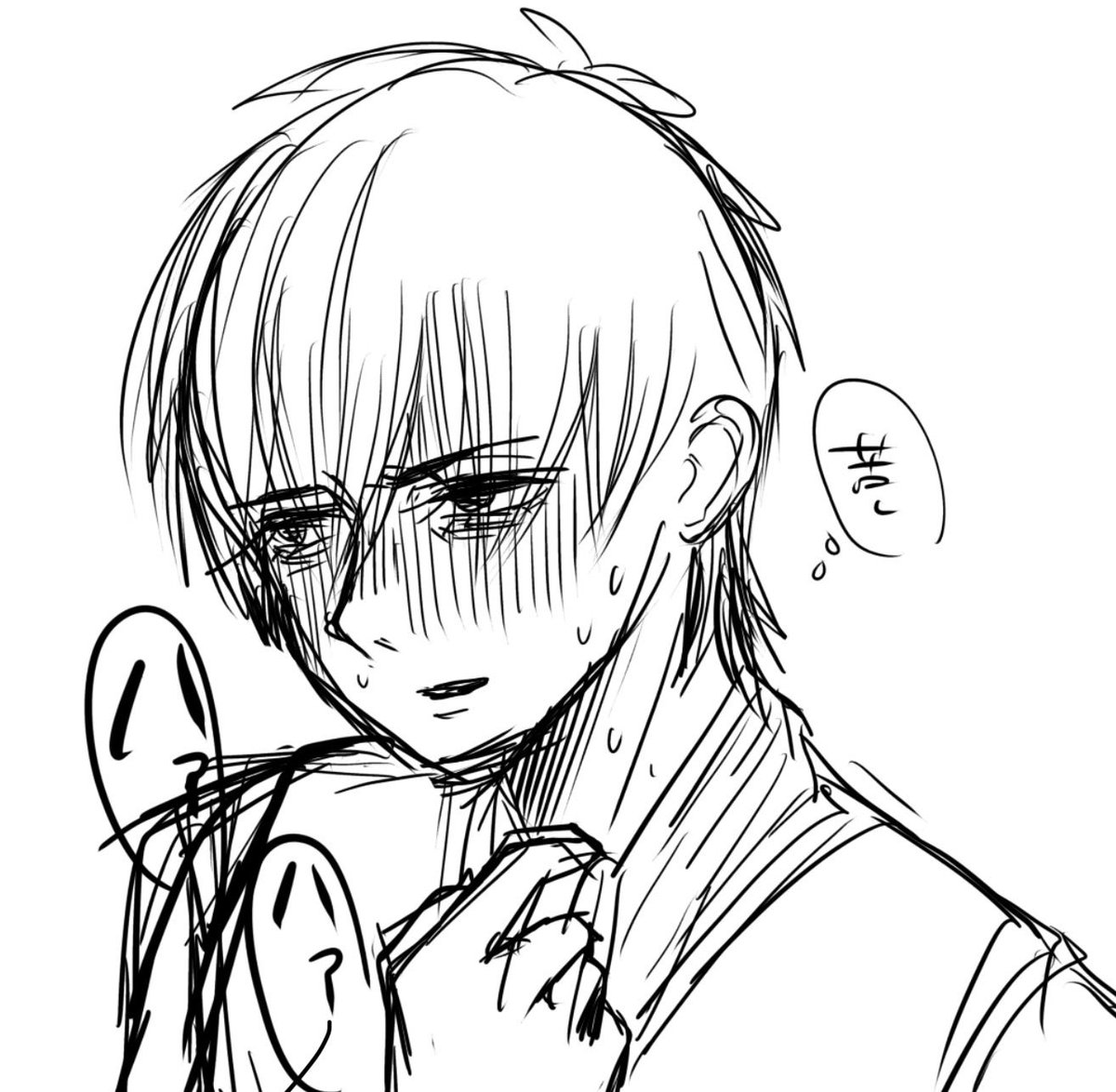 mumemo7855's tweet photo. 文字と汗で誤魔化せ！！ゴリ押し体不！の下書き。ふへッ！！！ https://t.co/7zNSDDaa3s