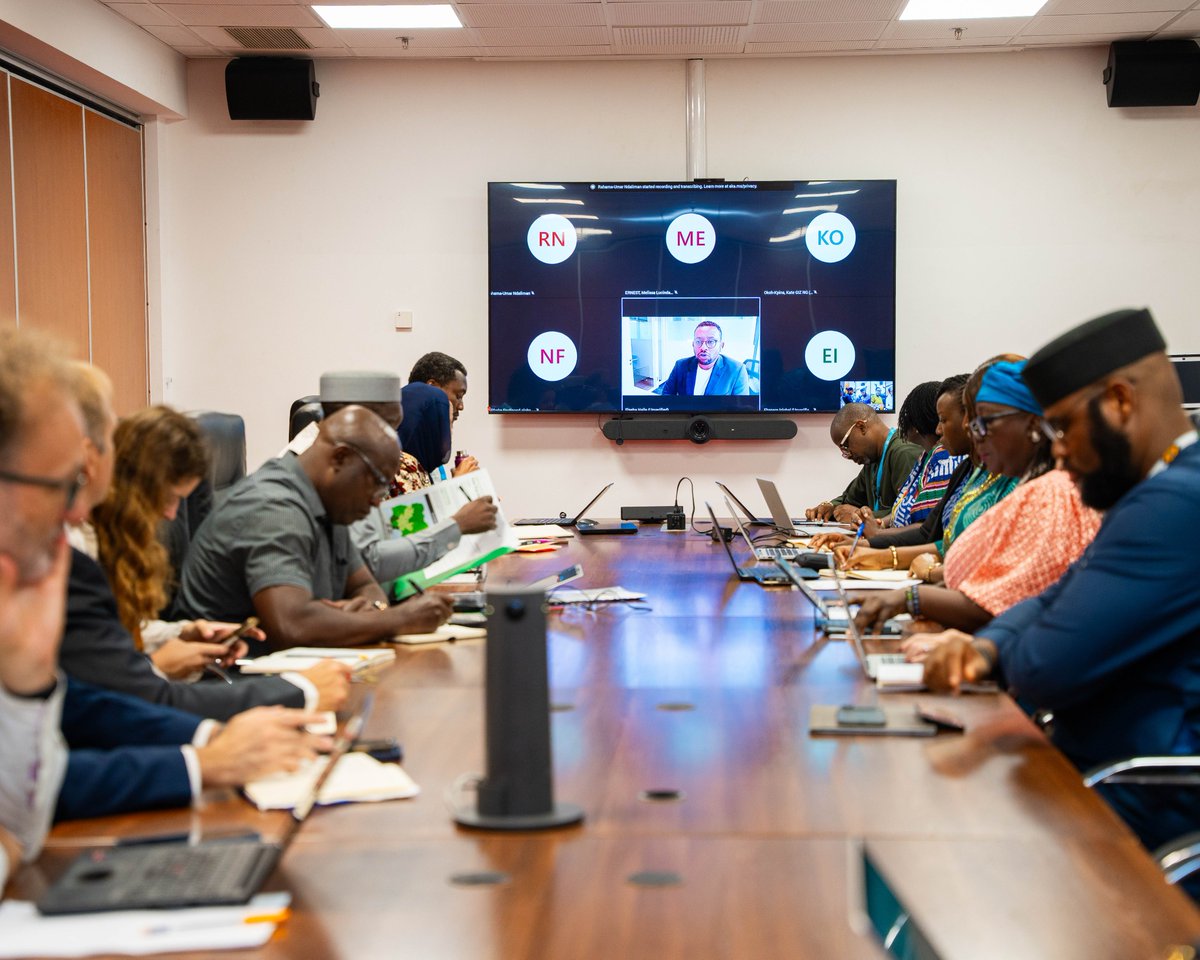 ElsieAttafuah's tweet photo. Nigeria’s transformation will depend not only on national ambition, but on the capacity of states to translate it into inclusive growth and better lives.

This week, the NDPG engaged the Nigeria Governors’ Forum on state-level transformation and how dev't partners can align more effectively with state priorities. Reflections from @UN_Nigeria HC/RC @MohamedFall on elections also underscored the governance dimension; that lasting progress requires trusted institutions and processes that strengthen legitimacy.

This is the value of the NDPG; bringing together the @UN_Nigeria system and partners, including @EUinNigeria, @gatesfoundation, @CanHCNigeria, @GERinNigeria, @UKinNigeria, @EmbEspAbuja, @NorAmbNigeria, @WBG_Nigeria, @giz_gmbh, @AfDB_Group and more, to build greater coherence around Nigeria’s development priorities.

Grateful to the Nigeria Governors’ Forum, UN Nigeria HC/RC and all NDPG partners for advancing better alignment, stronger state capacity and development that delivers for people.