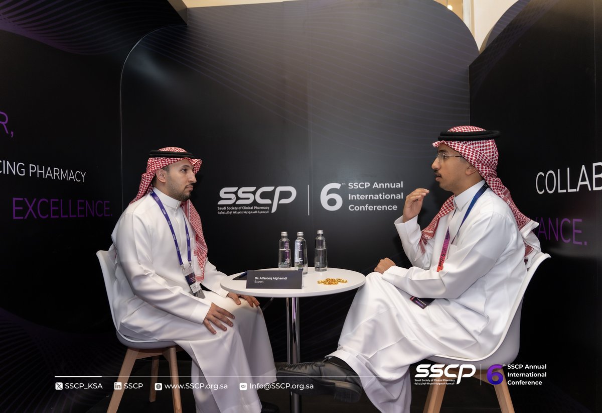 SSCP_KSA's tweet photo. Honoring our expert, Dr. Alfarooq Alghamdi, for his exceptional contribution and the profound insights shared during his session.
#SSCP26 | #ClinicalPharmacy | #LimitlessInsights https://t.co/L7qVt5wgRi