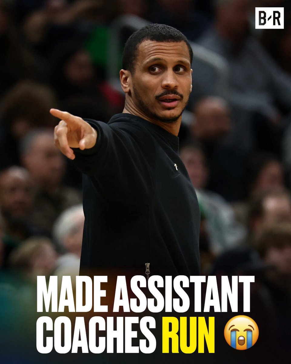 BleacherReport's tweet photo. Only Joe Mazzulla would make his assistant coaches run 22's after messing up a drill in practice 🤣

(via @oldmanandthethree) https://t.co/c7D5kNEhfW