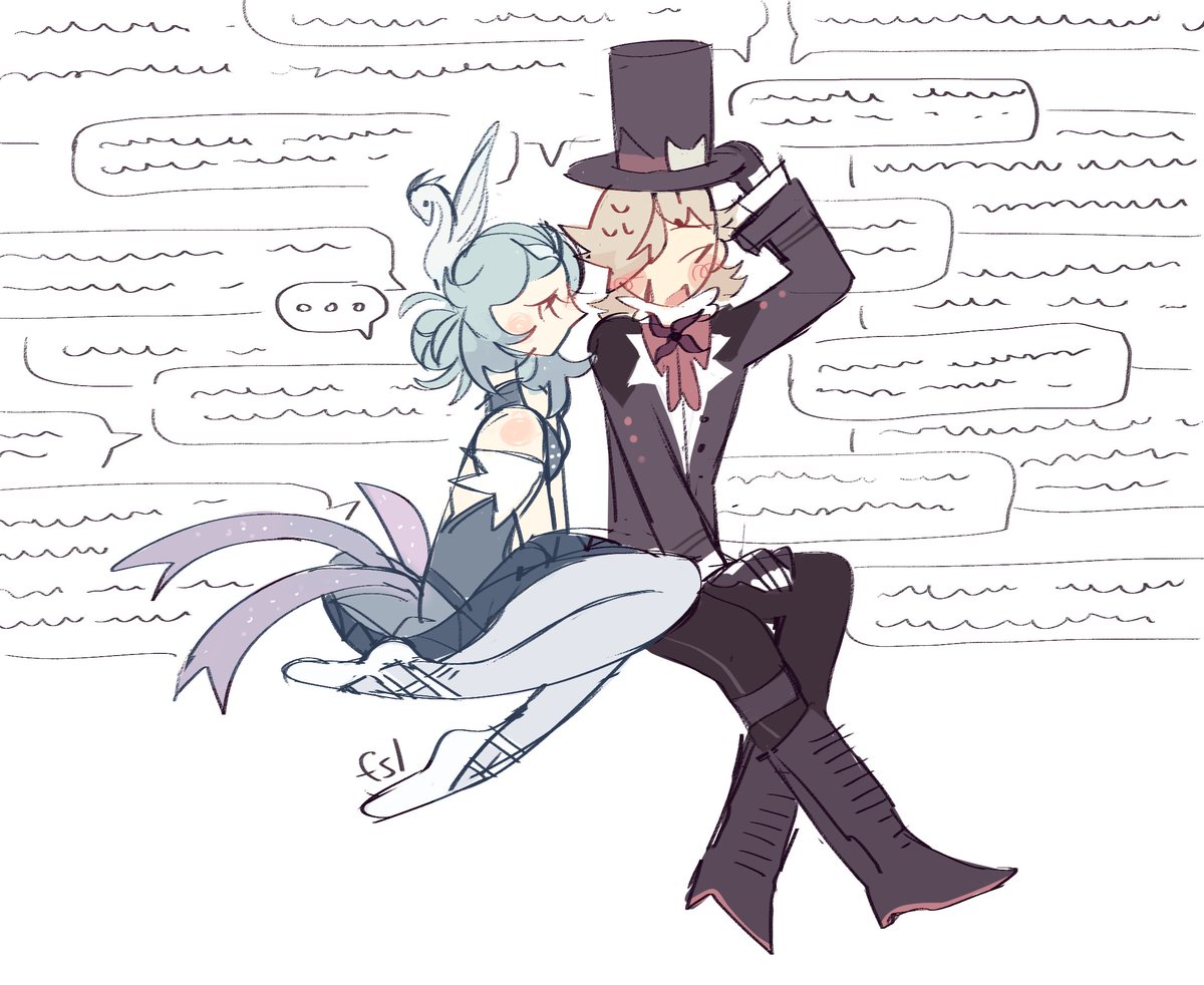 fasoleeeeee's tweet photo. #lyney #odette #magicswan https://t.co/rgMFTx9cdA