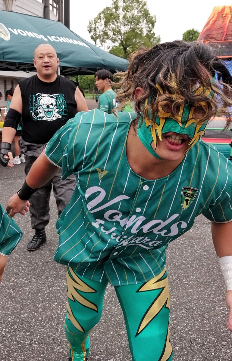 cap_mon_camp's tweet photo. 2026.9.5 #VONDS市原 #BUMPUP 
#ボンズ・キッド 選手 #柴田正人 選手 https://t.co/NjhM1JTpVz