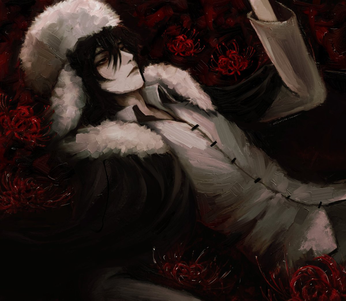 amoralm's tweet photo. Dostoevsky 
#文スト#BSD https://t.co/nWPqZAw6iB