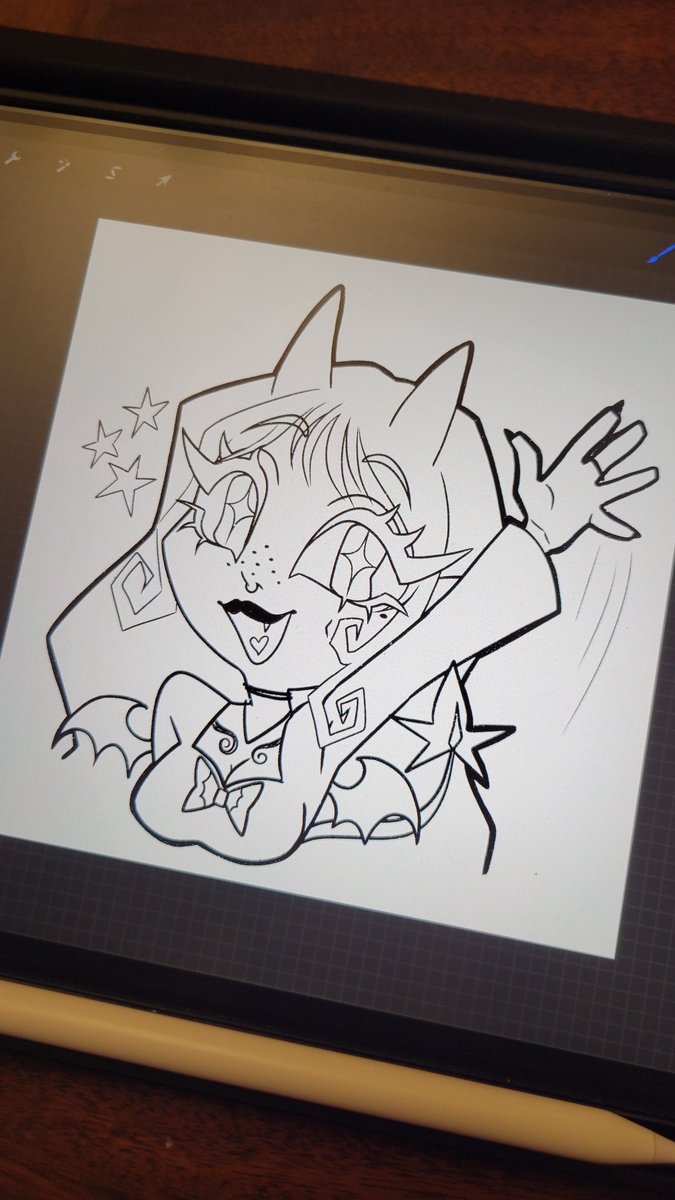 wickedlyashtra's tweet photo. Wanted to post some progress pics of some stuff I'm working on (*ˊᗜˋ*)

Trying to finish emotes and reference sheet before I start classes! 

Stream tonight btw ( •̀ ω •́ )

#pngtuber #vtuber #twitch #emotes #streamer #newstreamer https://t.co/BBp6lJlRac