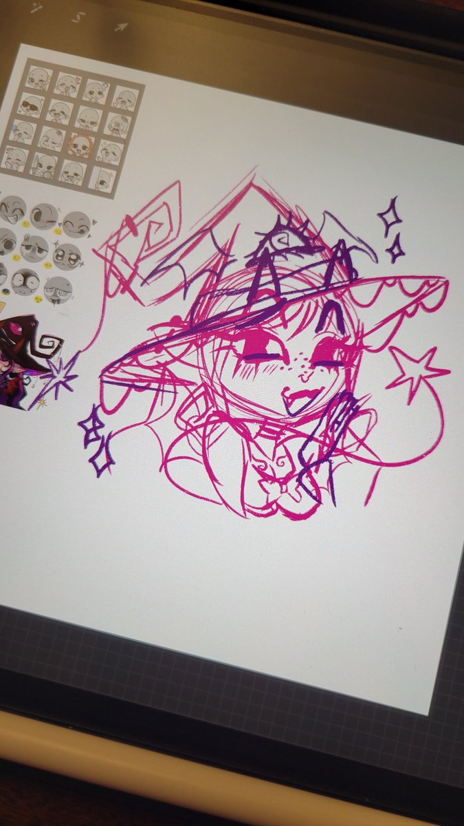 wickedlyashtra's tweet photo. Wanted to post some progress pics of some stuff I'm working on (*ˊᗜˋ*)

Trying to finish emotes and reference sheet before I start classes! 

Stream tonight btw ( •̀ ω •́ )

#pngtuber #vtuber #twitch #emotes #streamer #newstreamer https://t.co/BBp6lJlRac