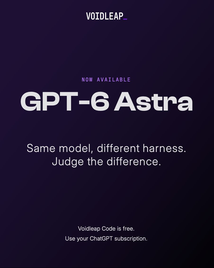 voidleapcom's tweet photo. GPT-6 Astra is particularly strong at tool use. That saves both time and tokens.

If you really want to understand where Astra excels, check its behaviour in general, and its tool use specifically.

Voidleap Code shows you every agent action. See what it actually does. https://t.co/6j2HUPAs8a