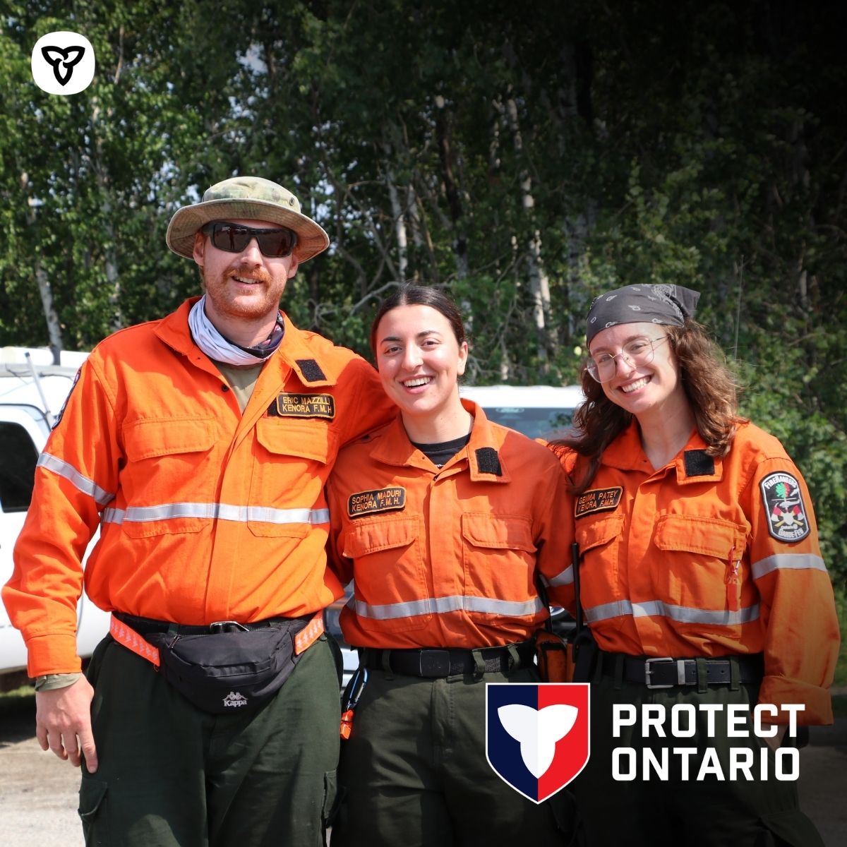 ONforestfires's tweet photo. Thank you for joining us this month and showing appreciation for our Ontario FireRangers for Firefighter Appreciation Month! https://t.co/EUKgO7k2Oz