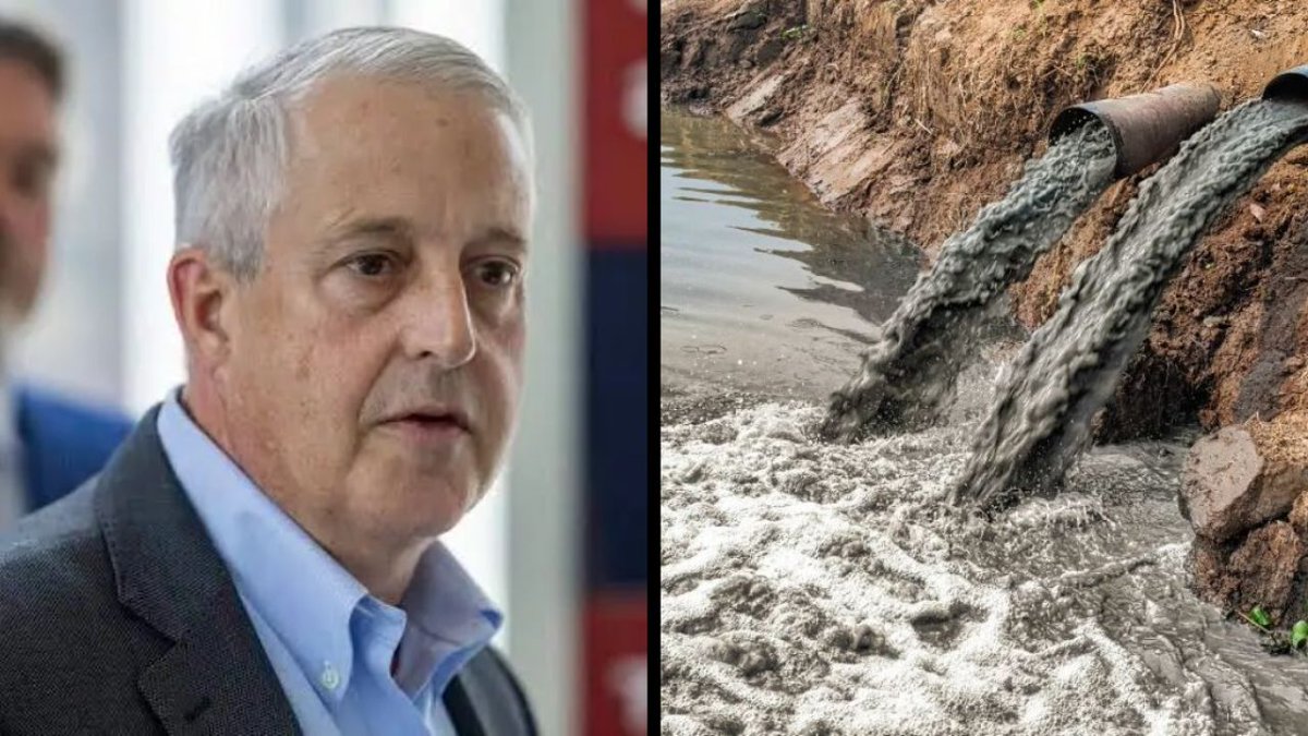 GOP__Ls's tweet photo. 🚨 Republican candidate Michael Whatley has received $5K from a company that polluted NC drinking water. 

He has declined to take a clear stance on drinking water regulations. https://t.co/lHP2RoFQ2l