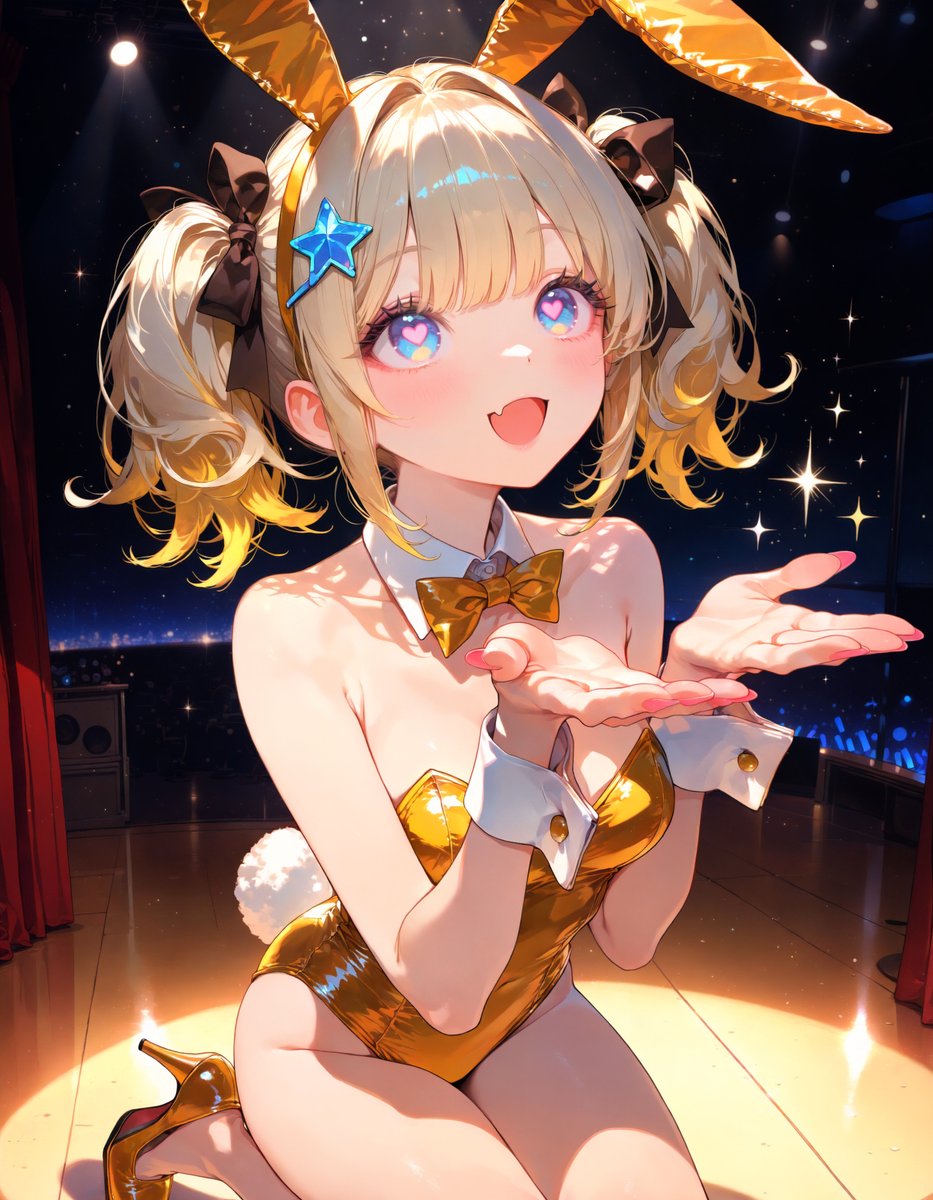 etniut's tweet photo. アップデート完了〜っ！✨
うとちゃん、きらきらパワー満タンで帰ってきたよっ🐰💛

待っててくれたみんな、ただいま！
ここからまた一緒に、毎日をハッピーに染めよ〜っ🌟

#OriginalCharacter #AnimeArt

Original idol character illustration, anime-style and SFW. https://t.co/4ATaLC6eAn
