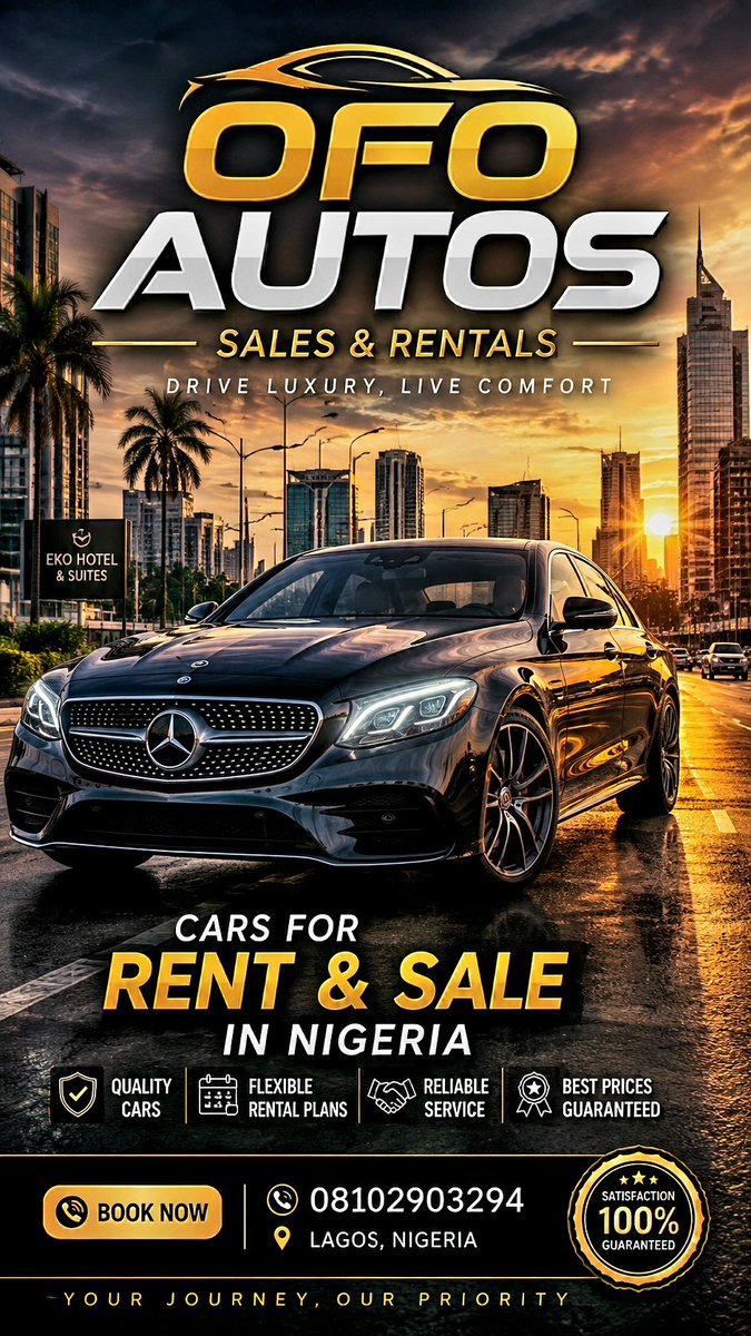WarriLastborn1's tweet photo. Need a clean ride for the weekend? 🚘🔥
Ride in comfort. Arrive in style. OFO Autos has you covered.
📲 DM now to book!
Or WhatsApp +234 8102903294

#OFOAutos #CarTok #CarRental #LuxuryCars #FYP https://t.co/MSyBi49uO4