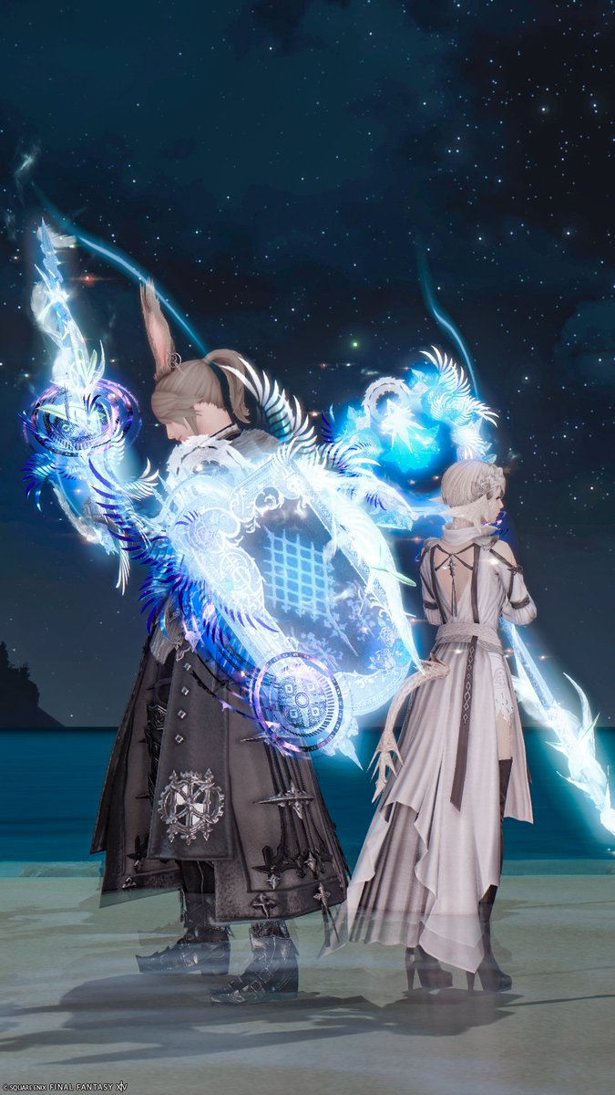 46arpk's tweet photo. 絶もうひとつの未来踏破！！！！！
大好きな白魔道士で挑戦させてくれて本当にありがとうございました😭😭
固定のみんなにもありがとうだし、色々相談に乗ってくれたり練習手伝ってくれたオリビアさんもありがとう！！
白杖あんまり…とか言ってたけど嘘ですめっちゃきれい😭😭😭
武器回収頑張るぞ！！ https://t.co/G8TgKjSVDB