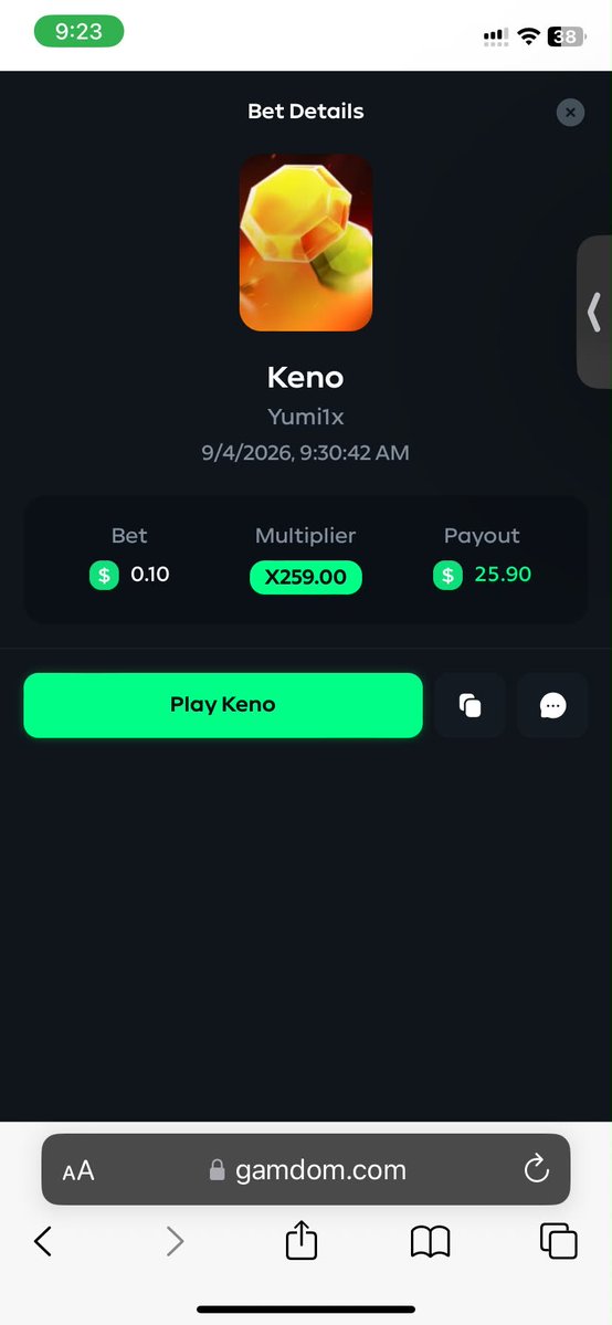 izzyumii's tweet photo. @mockerbey @gamdom i am level 2 verified under your code. i am wagering too and luckily hit 259x in keno 🤑 hope i can have a tip to play more or a double for thisss

thank you so much, @mockerbey! W code mocker

Gamdom: Yumi1x https://t.co/uc34mYEWH4