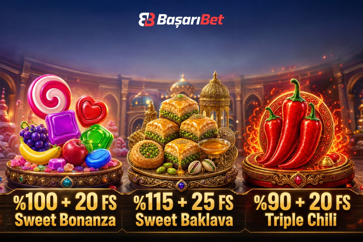 _BashariBet_'s tweet photo. Basari’de Sweet Bonanza 🍭🎰 Sorumlu oyna!

Sweet Bonanza➡️https://t.co/KMZ9IL5cXZ
🎰%100 +  20FS
💶Min.dep:  550₺
Sweet Baklava➡️https://t.co/EOTJgqsF8x
🎰%115 +  25FS
💶Min.dep: 750₺
Triple Chili➡️https://t.co/QM1mVRoTsO
🎰%90 +  20FS
💶Min.dep: 550₺
💶Maks.Bonus: 15000₺
🗓️Bonus 3 gün boyunca aktif