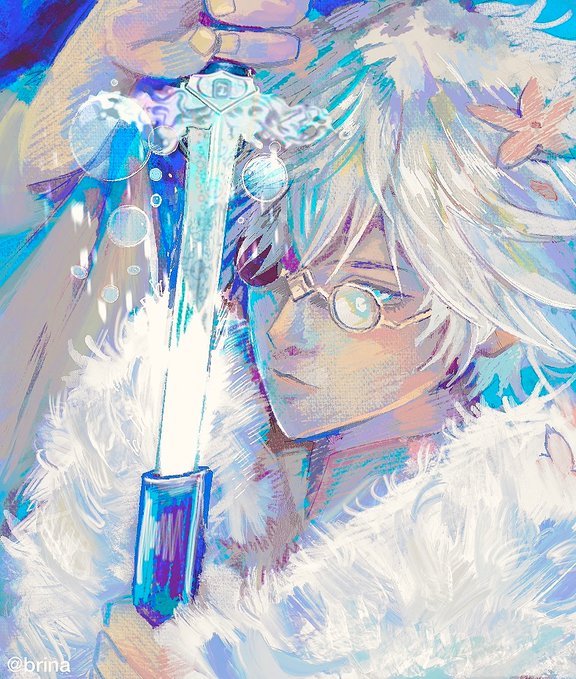Brina_exe's tweet photo. Qifrey fanart w raincleaver🌠
#witchhatatelier https://t.co/fO3UuHx0e8