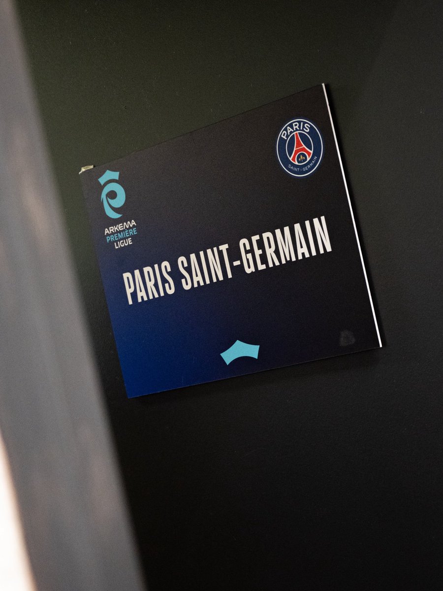 PSGWomen's tweet photo. The locker room is ready! 👕👀

#RCLPSG I @ArkemaPL https://t.co/l0Y0Uc1shI