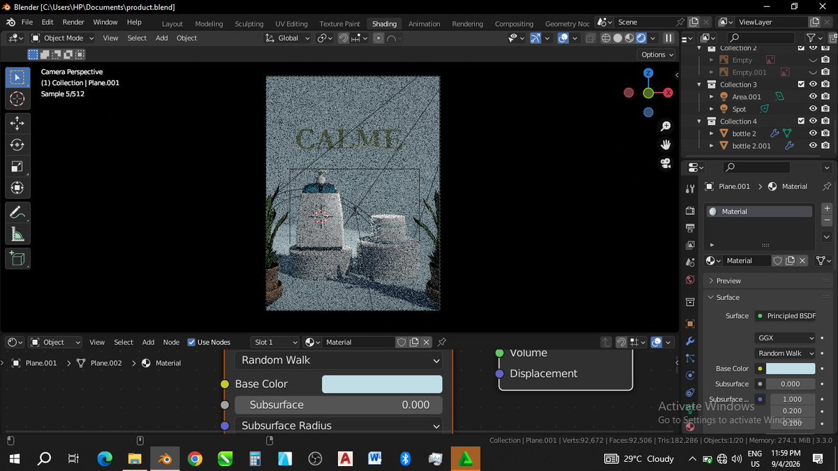 3d_joachim's tweet photo. Still keeping it a light render though.
Thought of seeing how it'll look in the dark view, removed my keylights and l leaving just the backlight. I'll honestly have to say I love it though. Might be cause of my love for dark renders 
#blender
#b3d #productmodel #model #3drender https://t.co/peqU1mO7xo