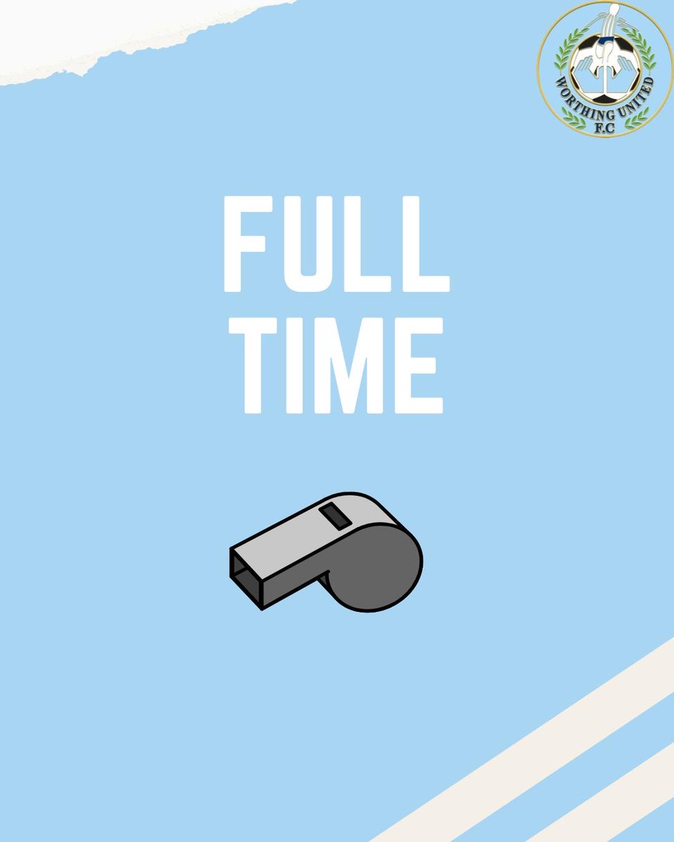 WorthingUtdFC's tweet photo. FT!

A dominant second half as we kept looking for more, and Dan Hills returns to the goals with a first time finish!  Composed performance as we controlled the game, and importantly keep another clean sheet along with the three points!

@WorthingUtdFC 3
@clanfieldfc 0 https://t.co/abvntQkE4g