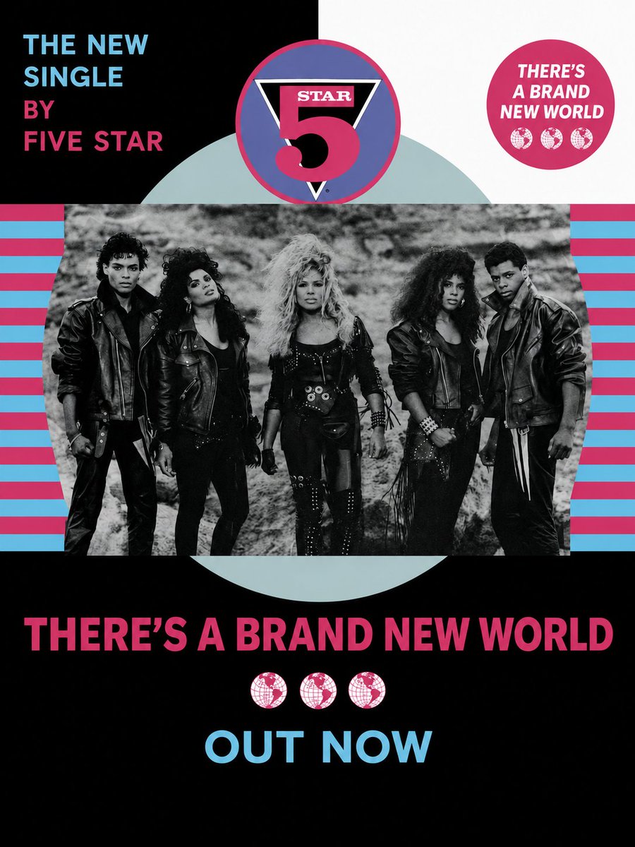 DiscographyFive's tweet photo. Released on this day, 5th September 1988, There’s a Brand New World the third single from the Rock the World album and the second single to be written by @DeniecePearson

The single debuted and peaked at No. 61 in the UK https://t.co/eWlzbwfrcE