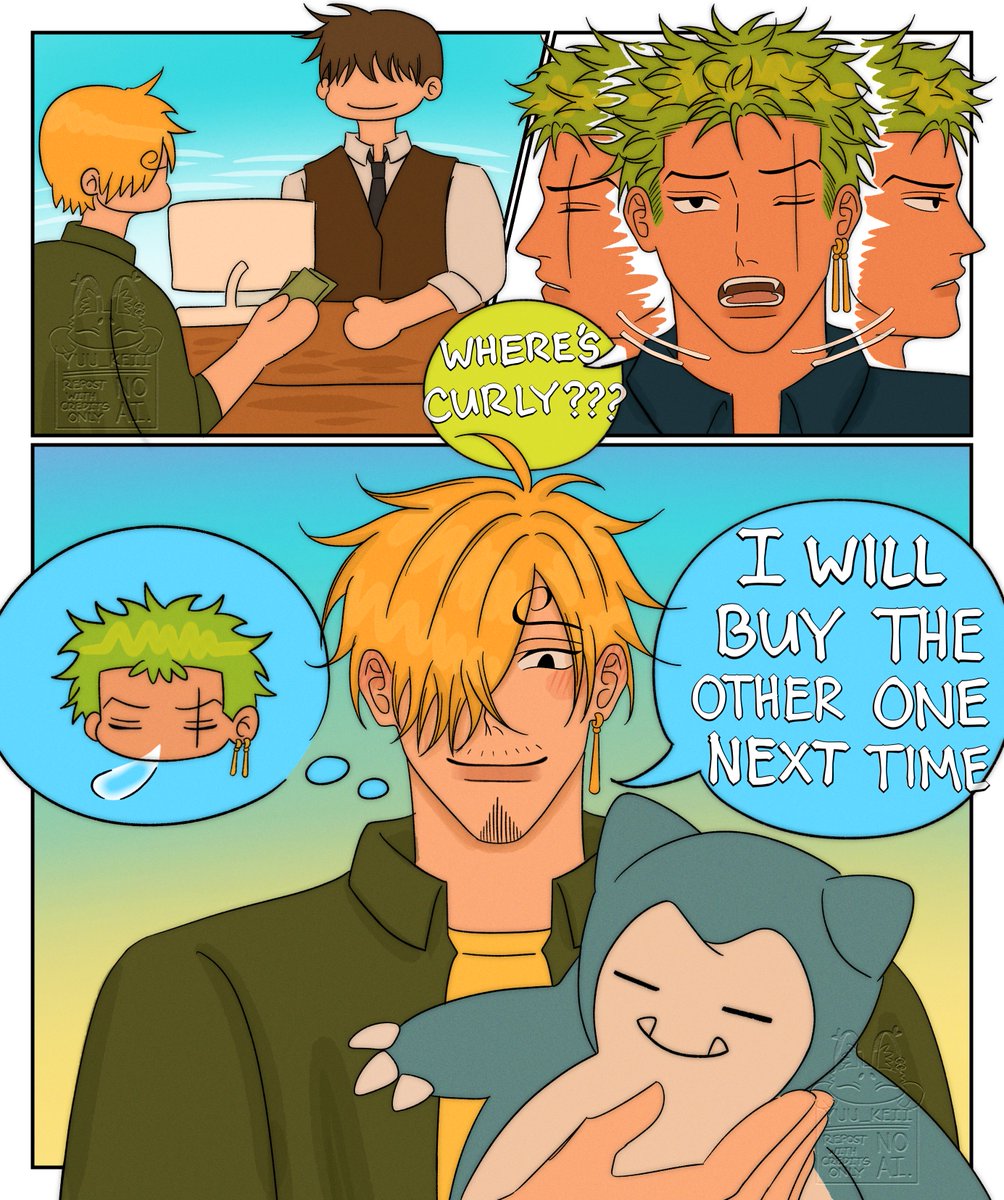 yuu_keii03's tweet photo. Snorlax and snormoss Pt.1
#zosan #ゾロサン https://t.co/IduLtRXBDe