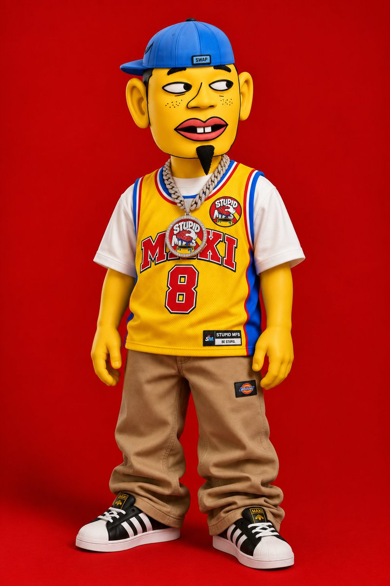 TheStupidMFs's tweet photo. We ship. So far 2 custom avatars have been delivered. Go shop your custom outfit for your NFT on https://t.co/FxYuxLtkVU https://t.co/6KkvHcpxz5