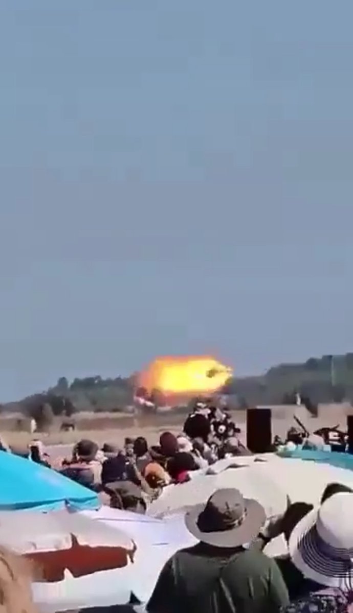 Disasterworlds's tweet photo. 🚨 A Greek Air Force F-4 Phantom fighter jet #crashed during an annual aerial show near Athens, #Greece 🇬🇷 (05-09-2026)

TELEGRAM JOIN 👉
https://t.co/s0HOhLT7yY https://t.co/HKQAKRa4QQ