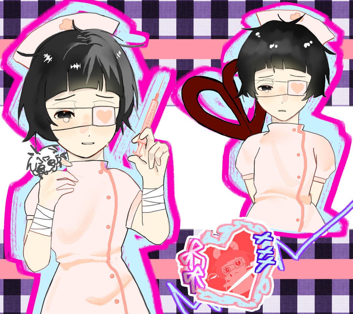 Ouse_0oi's tweet photo. 🩹✂️💊, 💉?
#whb #oc https://t.co/wIUoALoVpU