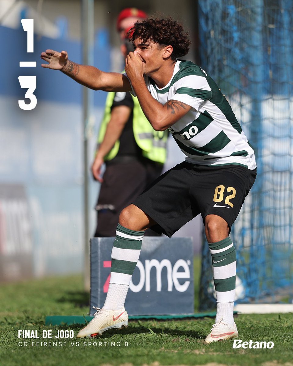 nucleo_scp_bcl's tweet photo. |Os Leões do #SportingB trazem os 3⃣ pontos de Santa Maria da Feira ✅
⚽️ Mauro Couto, Gabriel Silva e Bidu.
1-3 // #CDFSCP #SportingCP #NúcleoSCPBarcelos https://t.co/kk1VEperwR