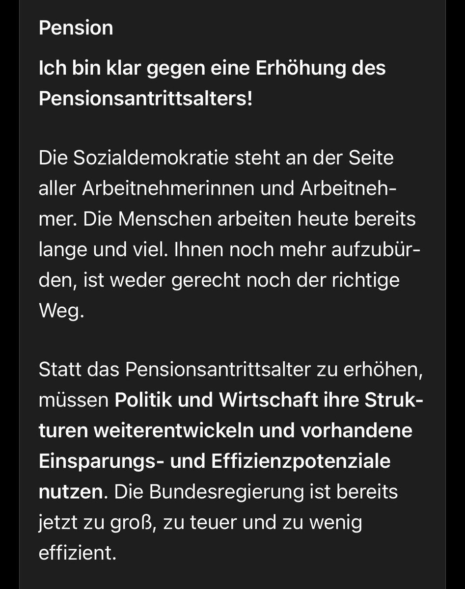 RichardZoicas's tweet photo. Mein persönliches Statement zur Pensionserhöhung!🌹
Keine Erhöhung des Pensionsantrittsalters mit der Sozialdemokratie!✊🏻
Wir stehen auf der Seite aller Menschen, Arbeitnehmerinnen und Arbeitnehmern, die genug für unser Land leisteten und leisten!🇦🇹
-RJZ
🇦🇹🌹🇪🇺 #Pension #Politik https://t.co/S618ZlqNBC