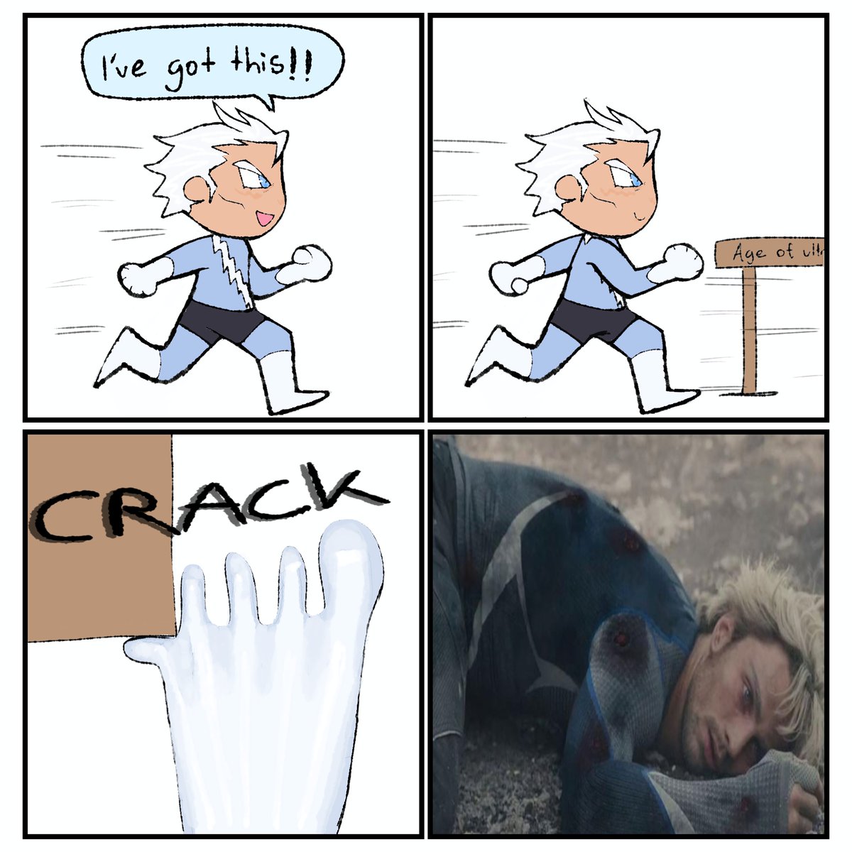 _Tiny_Tina_'s tweet photo. Didnt see that coming?

#quicksilver #pietromaximoff https://t.co/U7ZgpknzZg