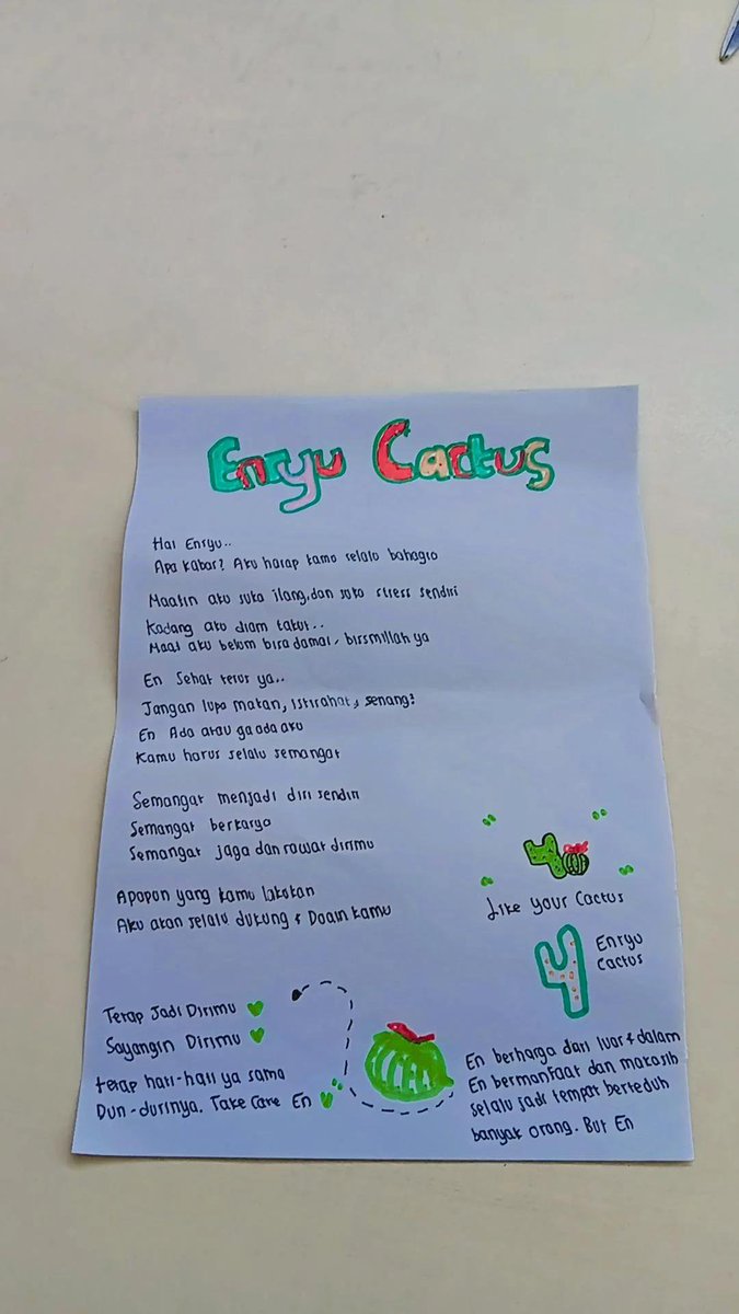 Minime_Lis's tweet photo. 🏜 Cactus En 🌵
Tetap kokohkan dirimu kaya kaktus saguaromu 🌵, tetap bawa manfaat yang baik kaya buah saguaro dan pit berdurimu 🌵🍓, dan tetaplah mekar dengan indah kaya bunga kaktus saguaro dan bunga lobiviamu 🌺 . Ayo tetap kuat dan melangkah terus ya en. I trust you en km bs https://t.co/snCceG7EXh