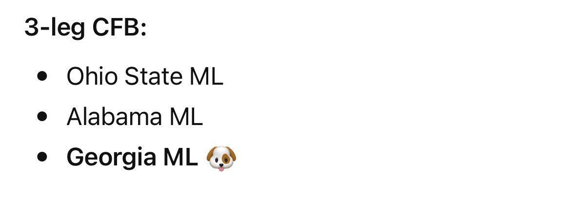 SERIOUSCEEZ's tweet photo. Here is free parlay do what u wish with them just for fun here https://t.co/K4S3sEncaU