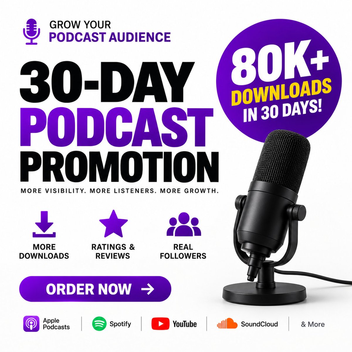 Freelancersani's tweet photo. Want to grow your Apple Podcasts audience?
Boost your podcast visibility, downloads &amp; engagement with professional promotion. 🚀
ORDER NOW 👇:https://t.co/AXzURy8WoG

#PodcastPromotion #ApplePodcasts #PodcastMarketing #PodcastGrowth https://t.co/wNjn4tG8ou