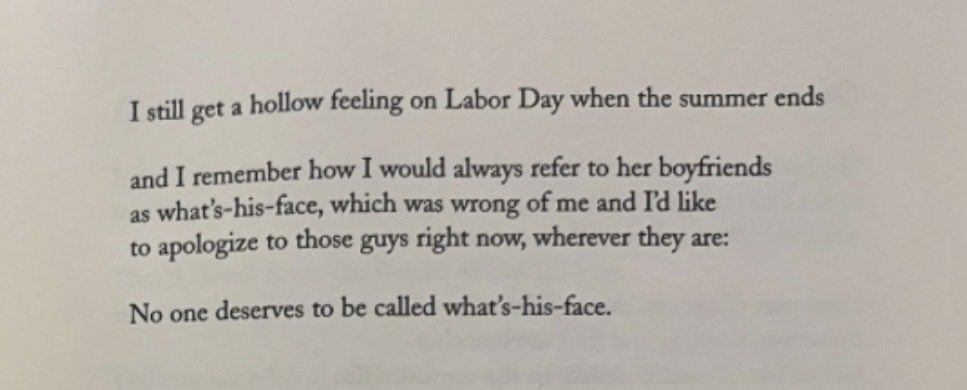 girllafraidd's tweet photo. End of David Berman’s poem, “Classic Water” https://t.co/ASr3qopsqd