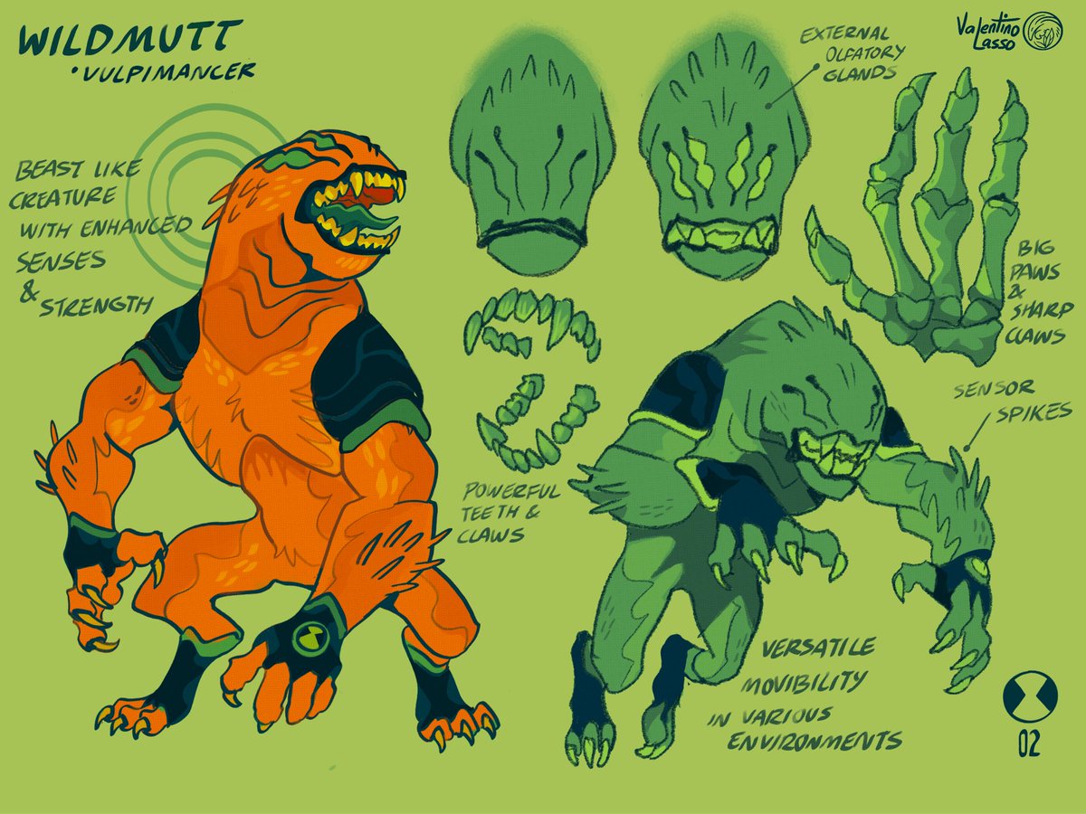 valentino_lasso's tweet photo. BEN 10 Alien redesigns🌿✨
 Updated Thread (OG and AF) 

More designs coming soon on Patreon✨

1•4 https://t.co/UzSJYkLJ4g