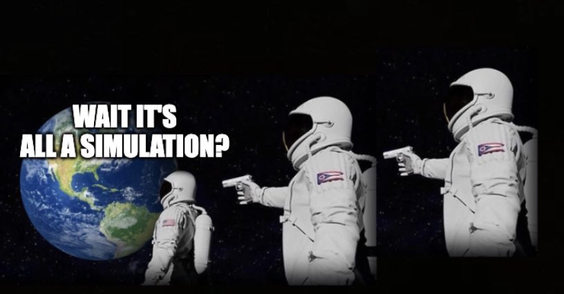 Gangela_'s tweet photo. Still. About the Whole
#scifi #practice 

“ If a civilization becomes capable of creating conscious simulations, it could generate so many simulated beings that a randomly chosen conscious entity would almost certainly be in a simulation.”
Nick Bostrom https://t.co/BHzWYCgqyP
