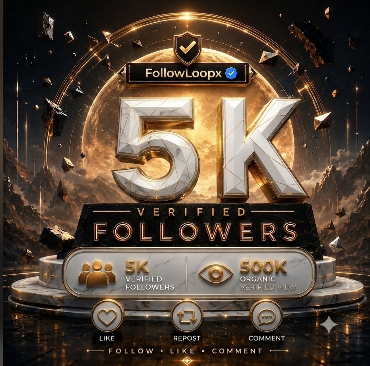 FollowLoopx's tweet photo. Want 5K verified followers❓

Just drop “Ready” below 👀

Let’s take your account higher! 📈✨ https://t.co/xe6uJvnq99