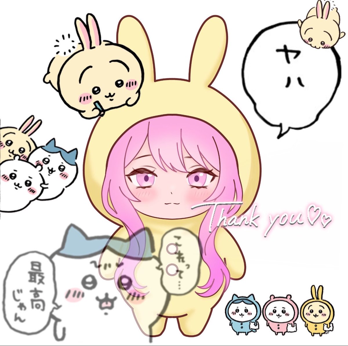 pajamapartychu's tweet photo. あさぎくんから描いてもらった🐰💛
ありがとうだよーう❣️嬉しい🫪🫪🫪🫪 https://t.co/MOP4WgZiOu