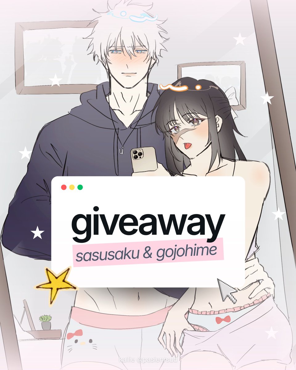 pasienrsud's tweet photo. simsalabim 🪄🦄 siapaaa yang pengen merch sasusaku dan gojohime??? ada giveaway tipis2 niih buat kalian ദ്ദി(˵ •̀ ᴗ - ˵ ) ✧

꩜ GA period: 5 sept - 18 sept
꩜ fanmerch gabole dijual beliin
꩜ minimal 20 entries

 💭 info lebih di rep!!  
#sasusaku #gojohime https://t.co/ij5V7jjEMd